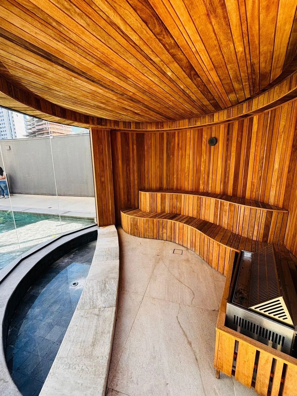Sauna panorâmica